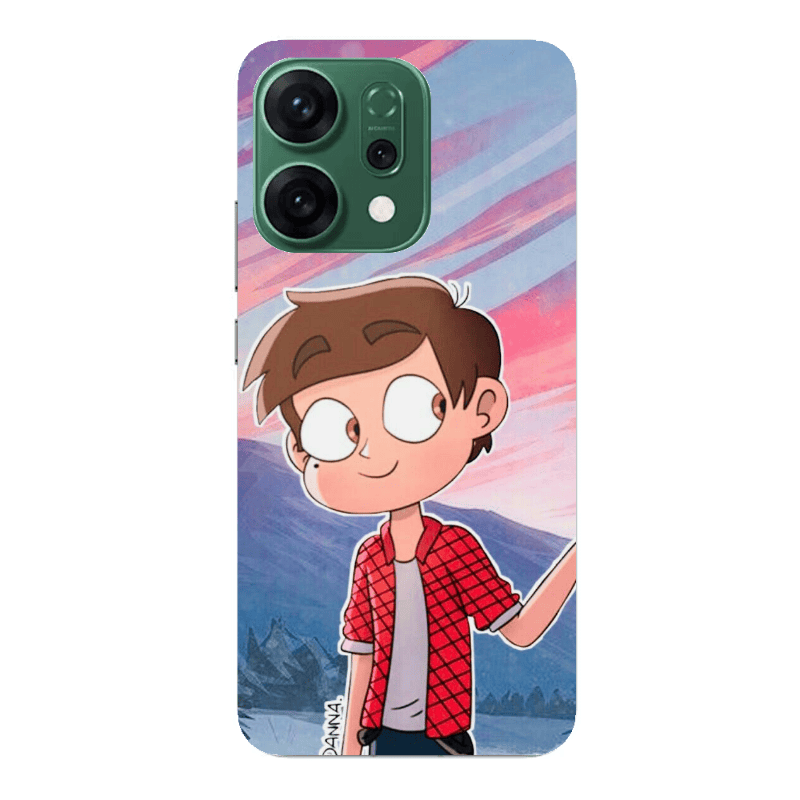 Oppo RENO 14 Valentines 1 Transparent Silicone TPU Θήκη